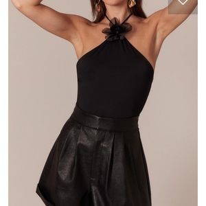 Bardot Como Jersey Bodysuit In Black